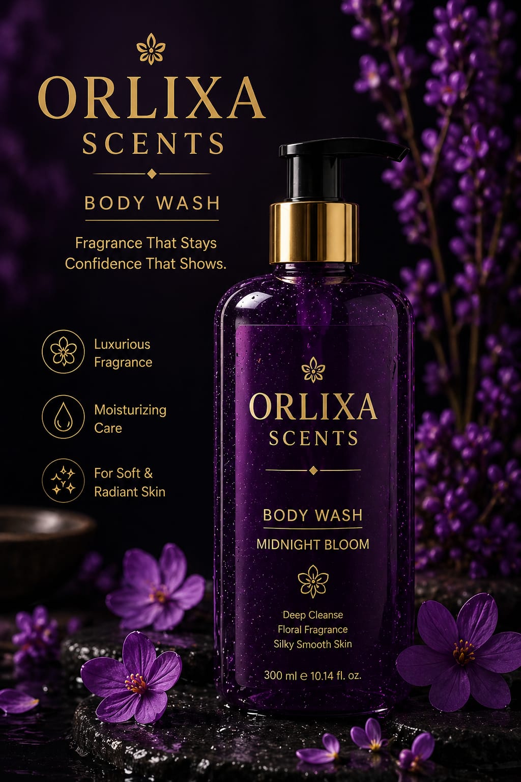 Orlixa Scents Glow Elixir Body Wash